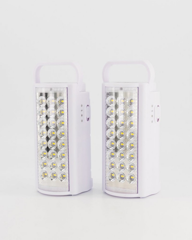 ULTRATEC BACK-UP 800 LUMEN LED LANTERN W/POWERBANK TWIN PACK