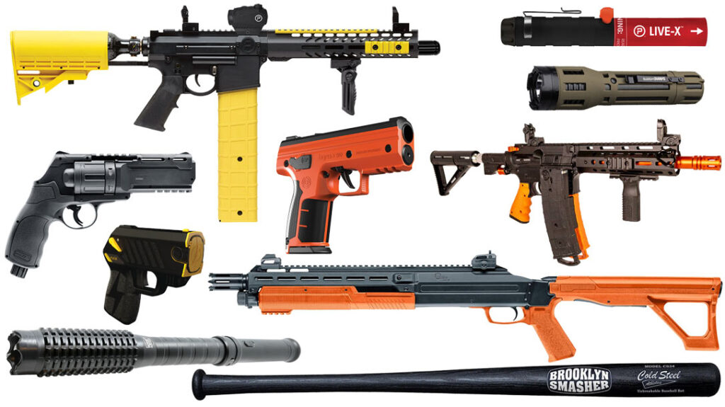 non-lethal self-defense weapons