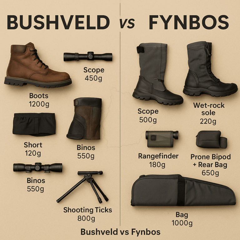 Bushveld vs Fynbos: A Smart Upgrade Path for Your Hunting Gear