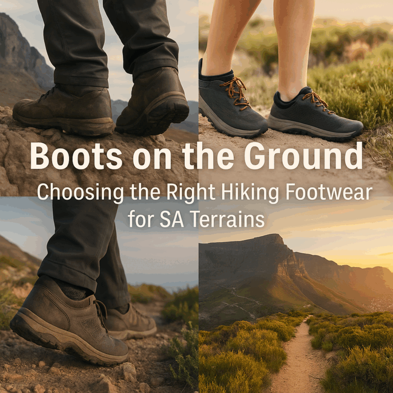 Boots on the Ground: Choosing the Right Hiking Footwear for SA Terrains