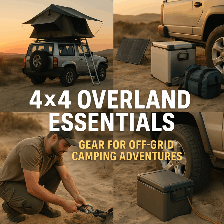 4×4 Overland Essentials: Gear for Off-Grid Camping Adventures