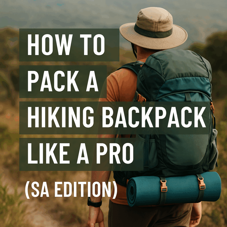 How to Pack a Hiking Backpack Like a Pro (SA Edition)